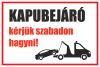 Kapubejáró - B típus 