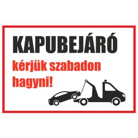 Kapubejáró - B típus 