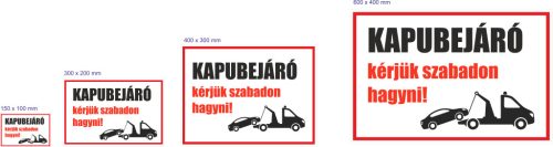 Kapubejáró - B típus 