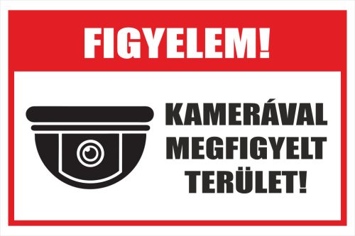 Kamerával megfigyelt terület