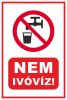 Nem ivóvíz!