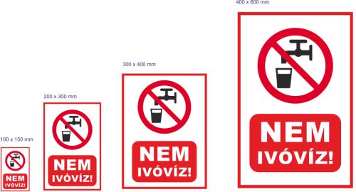 Nem ivóvíz!